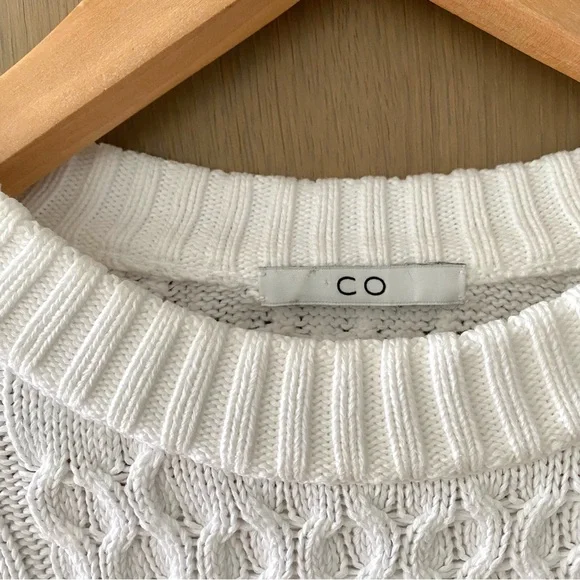 CO cable knit sweater white - Picture 6 of 8